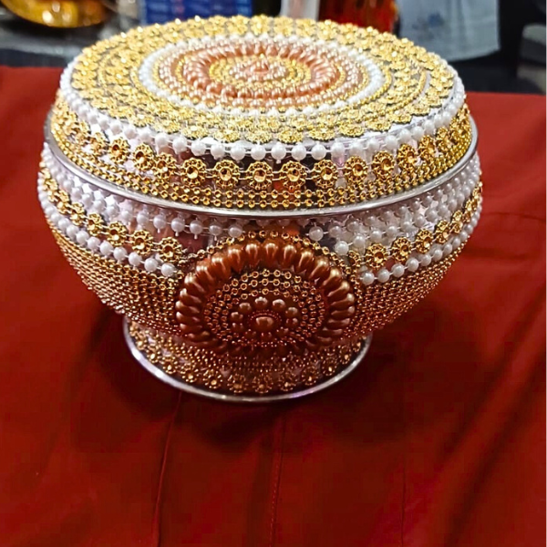 Offering Bowl for Buddha | Milk Rice or Kiri Ahara Puja Offering Bowl