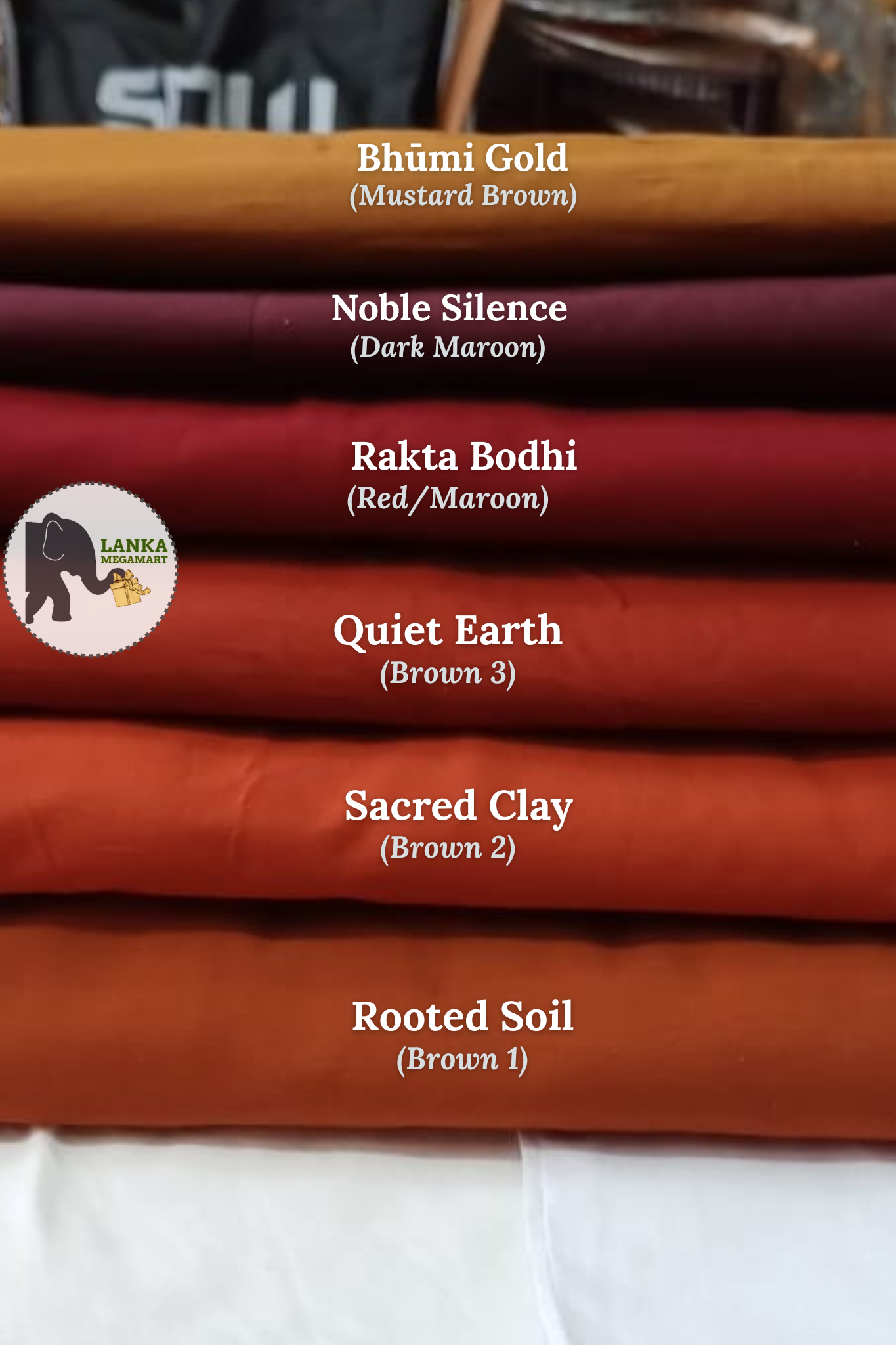 Buddhist Monk Robe & Shawl Set | 100% Cotton | Ideal Gift for Monks | Available in 12 Colors