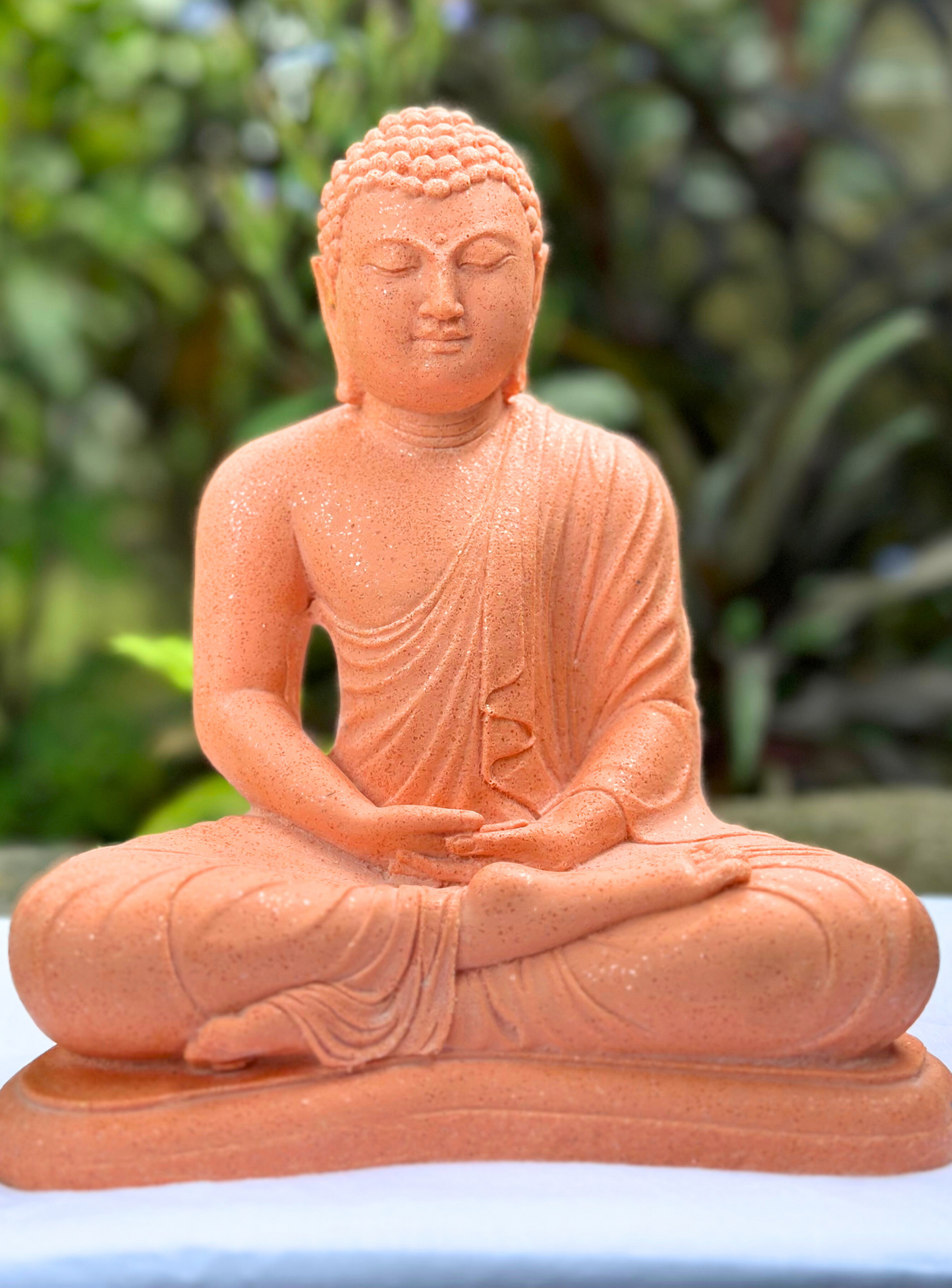 Sitting Buddha Statue - Dolomite