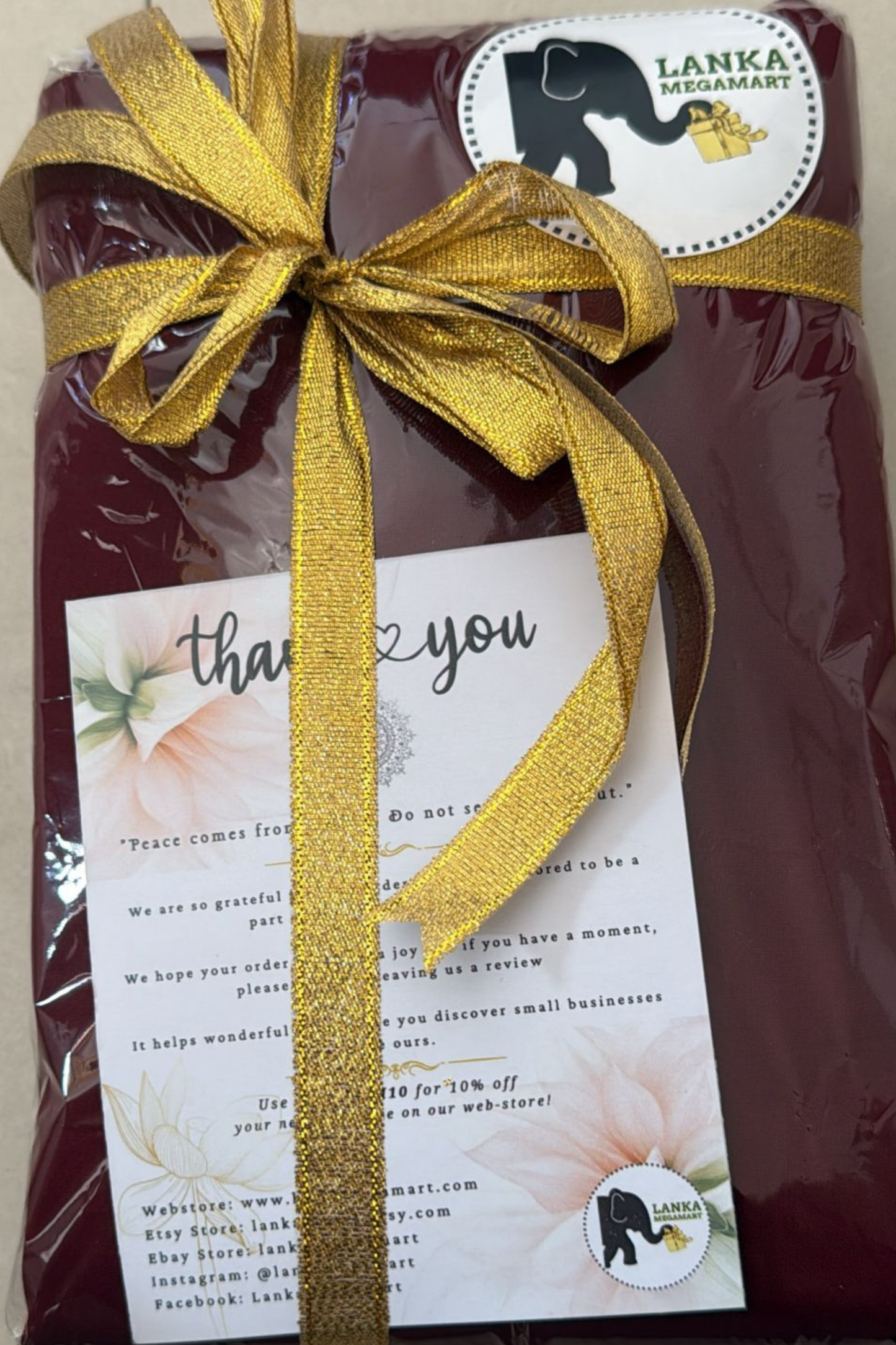 Buddhist Monk Robe & Shawl Set | 100% Cotton | Ideal Gift for Monks | Available in 12 Colors