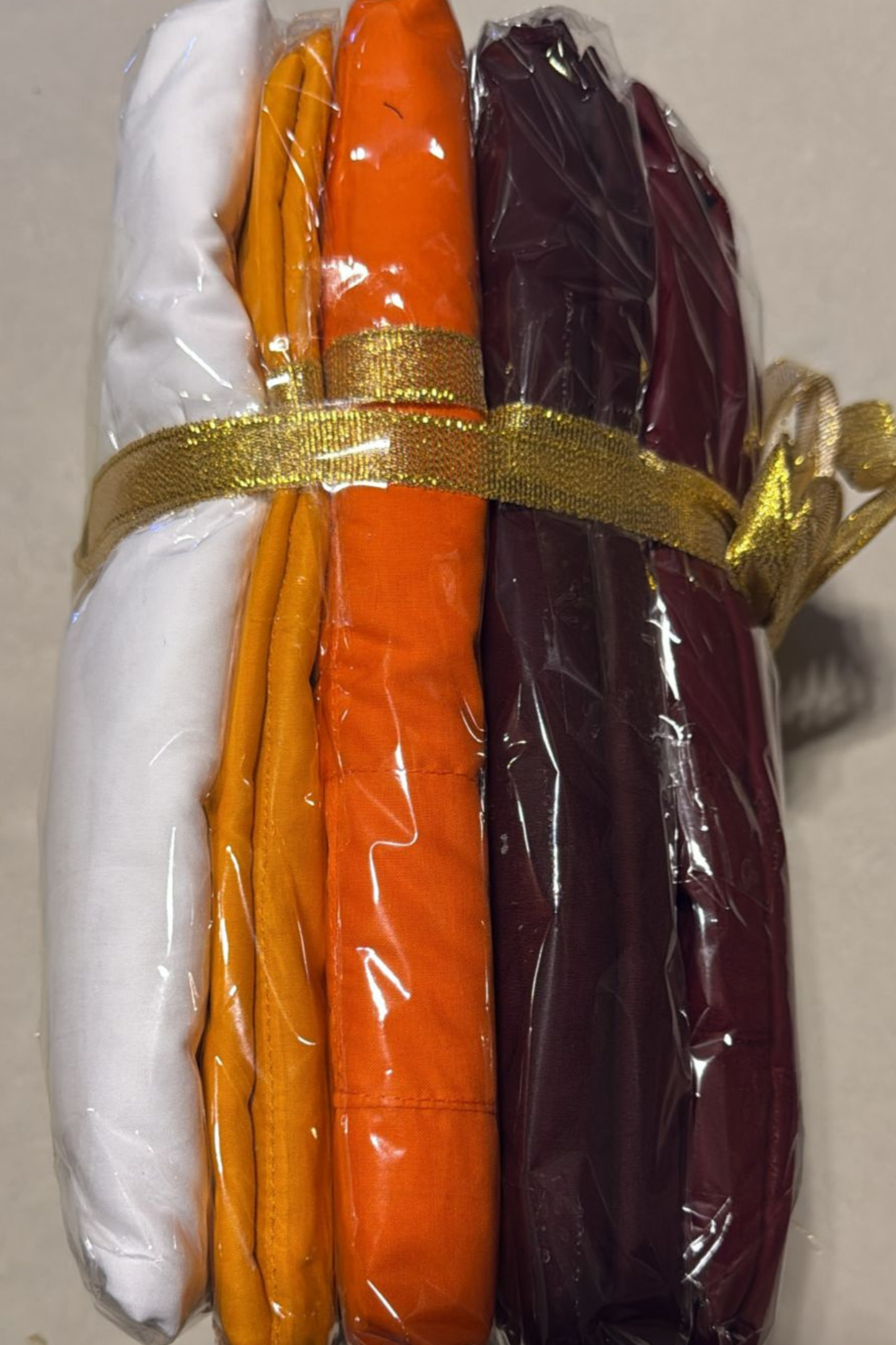 Buddhist Monk Robe & Shawl Set | 100% Cotton | Ideal Gift for Monks | Available in 12 Colors