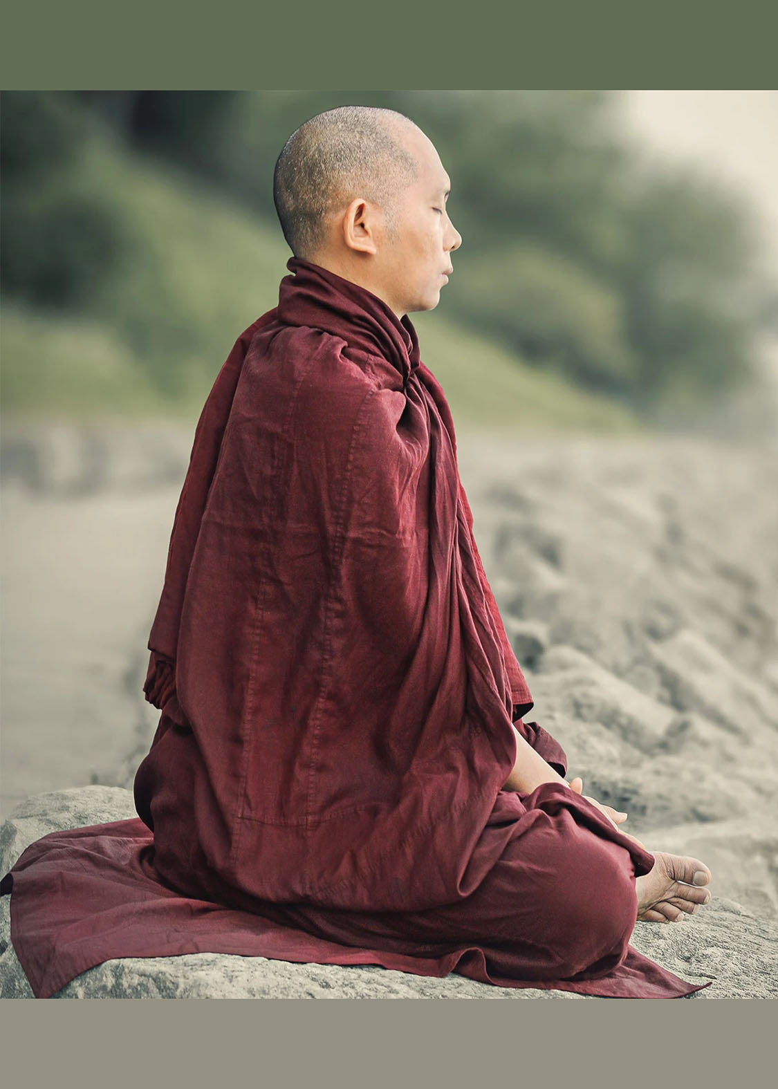 3 piece Buddhist Monk Robe Set | Triple Robe Set | Color Options ...