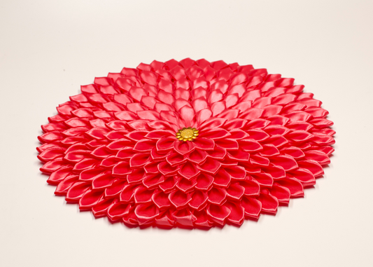 Satin Lotus Flower for Buddha Statue or Alter