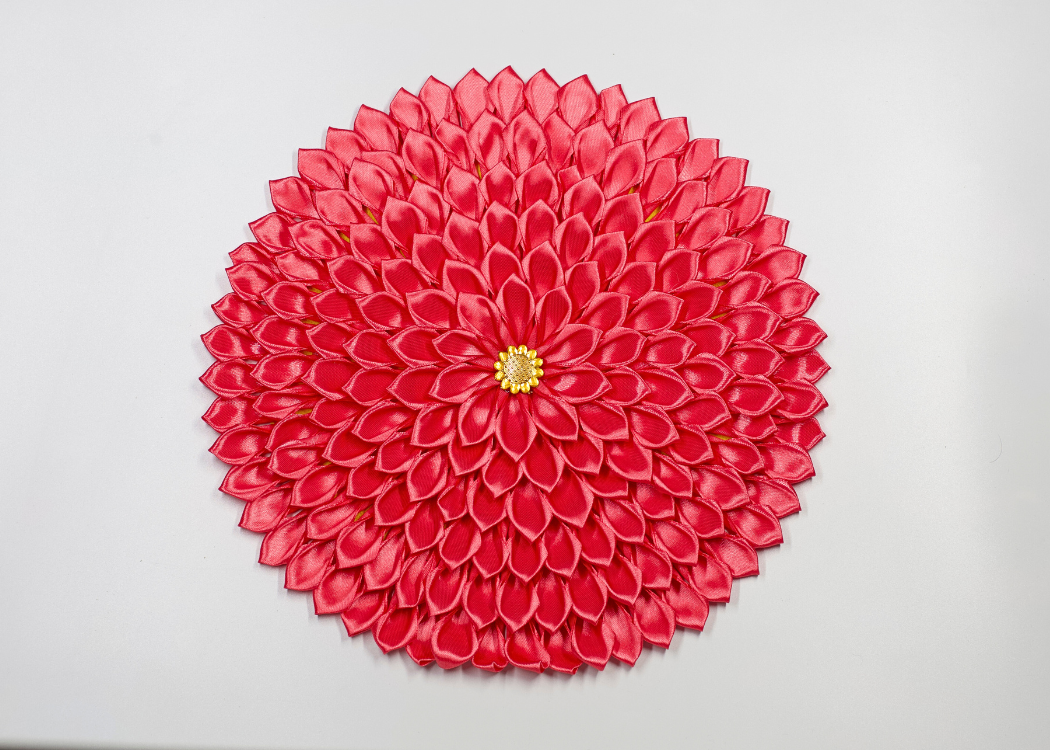 Satin Lotus Flower for Buddha Statue