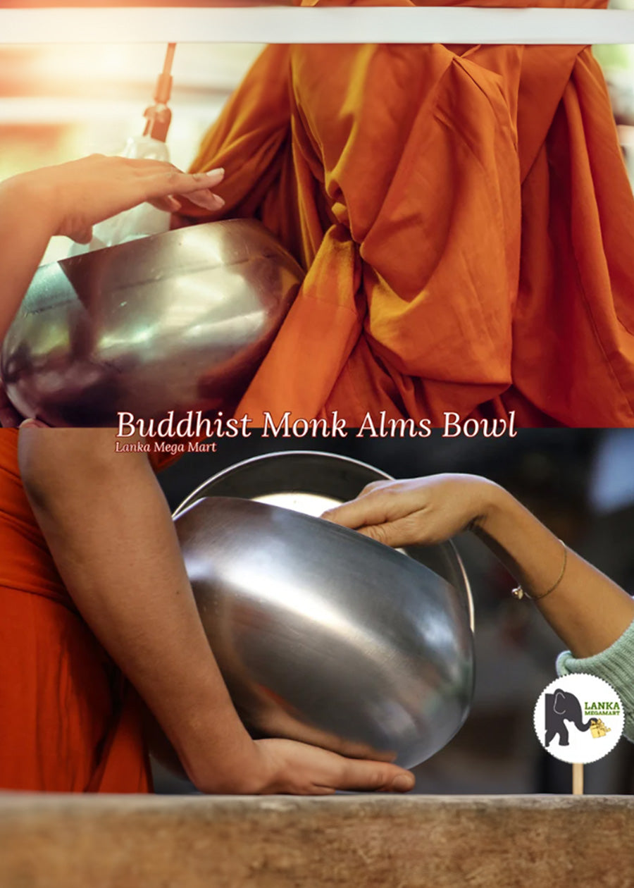 Traditional Buddhist Monk’s Alms Bowl | Stainless Steel | Begging Bowl